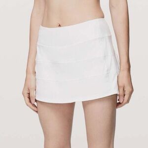 Lululemon Pace Rival Skirt White